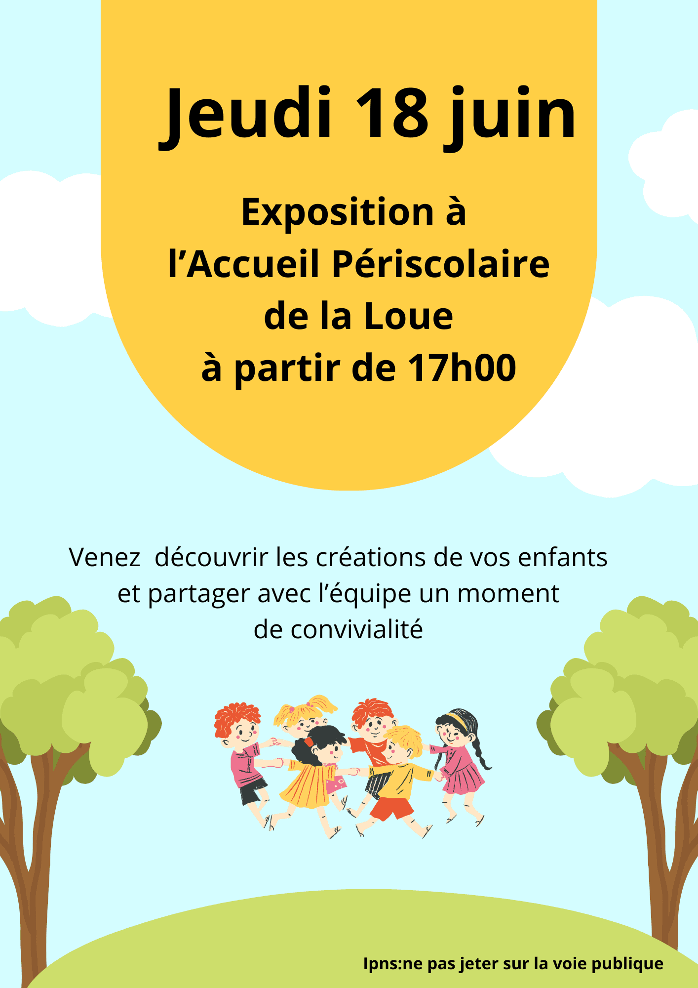 Expo AP de la Loue - GARDERIE