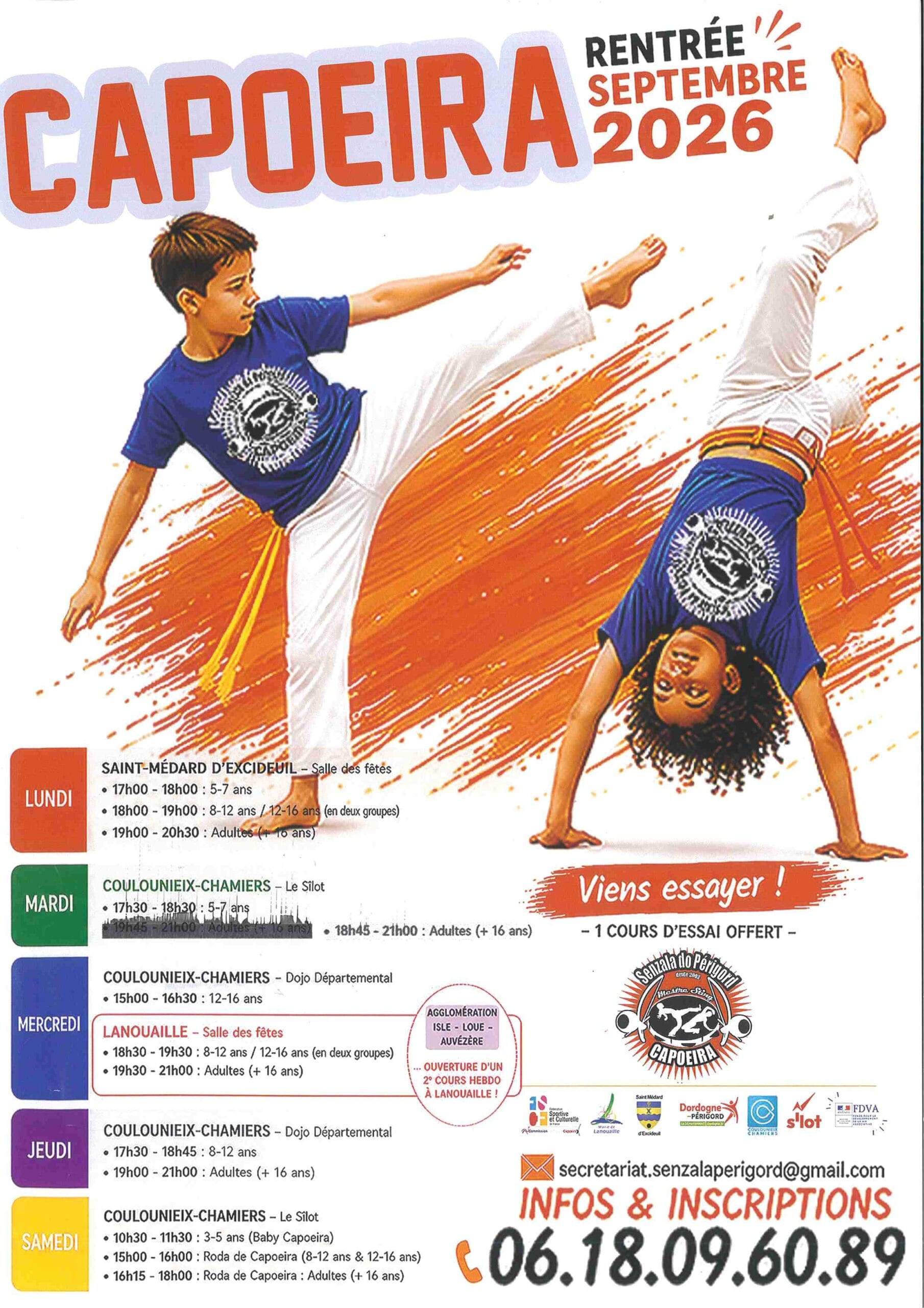 AFFICHE CAPOEIRA