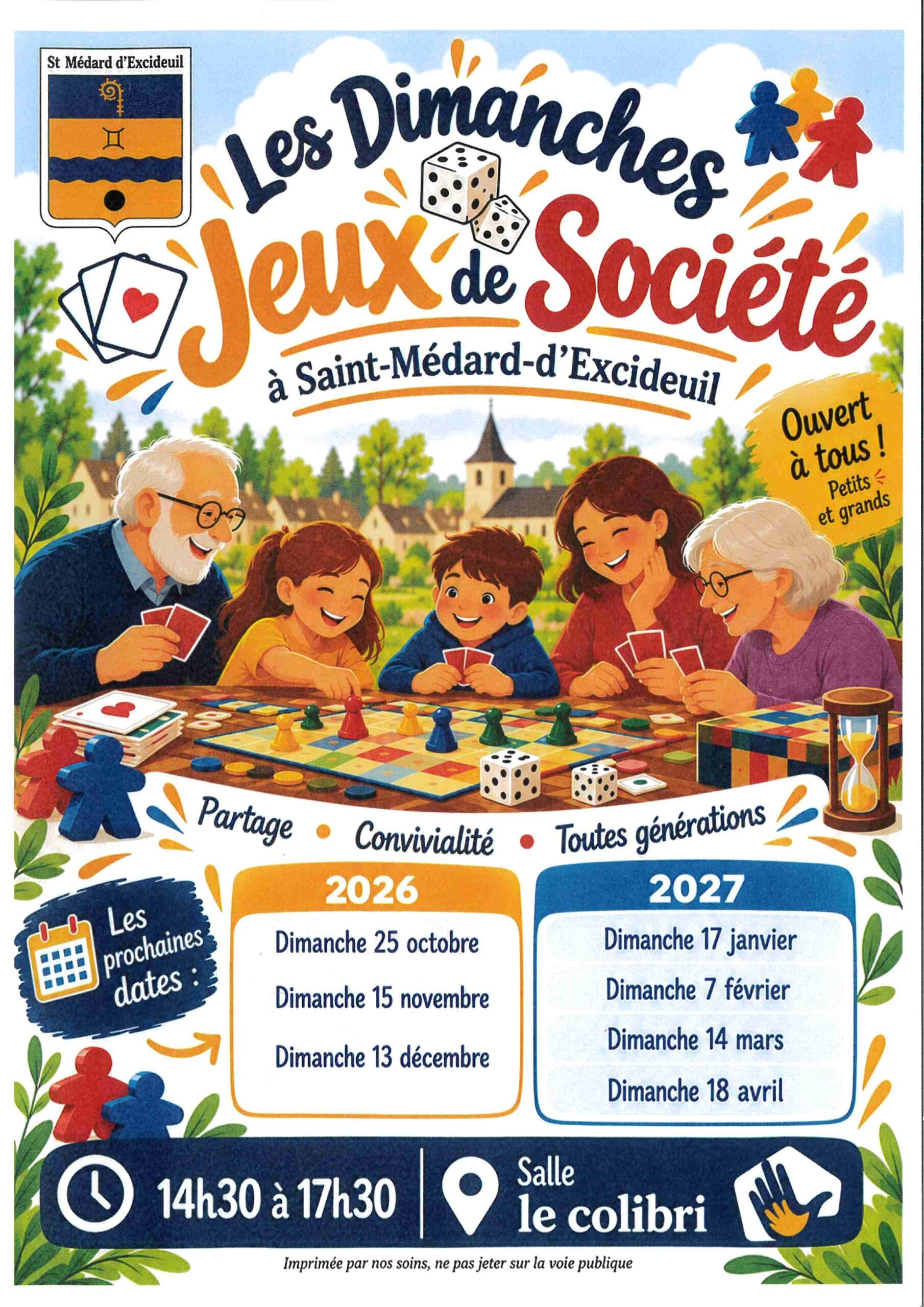 DIMANCHE JEUX DE SOCIETE
